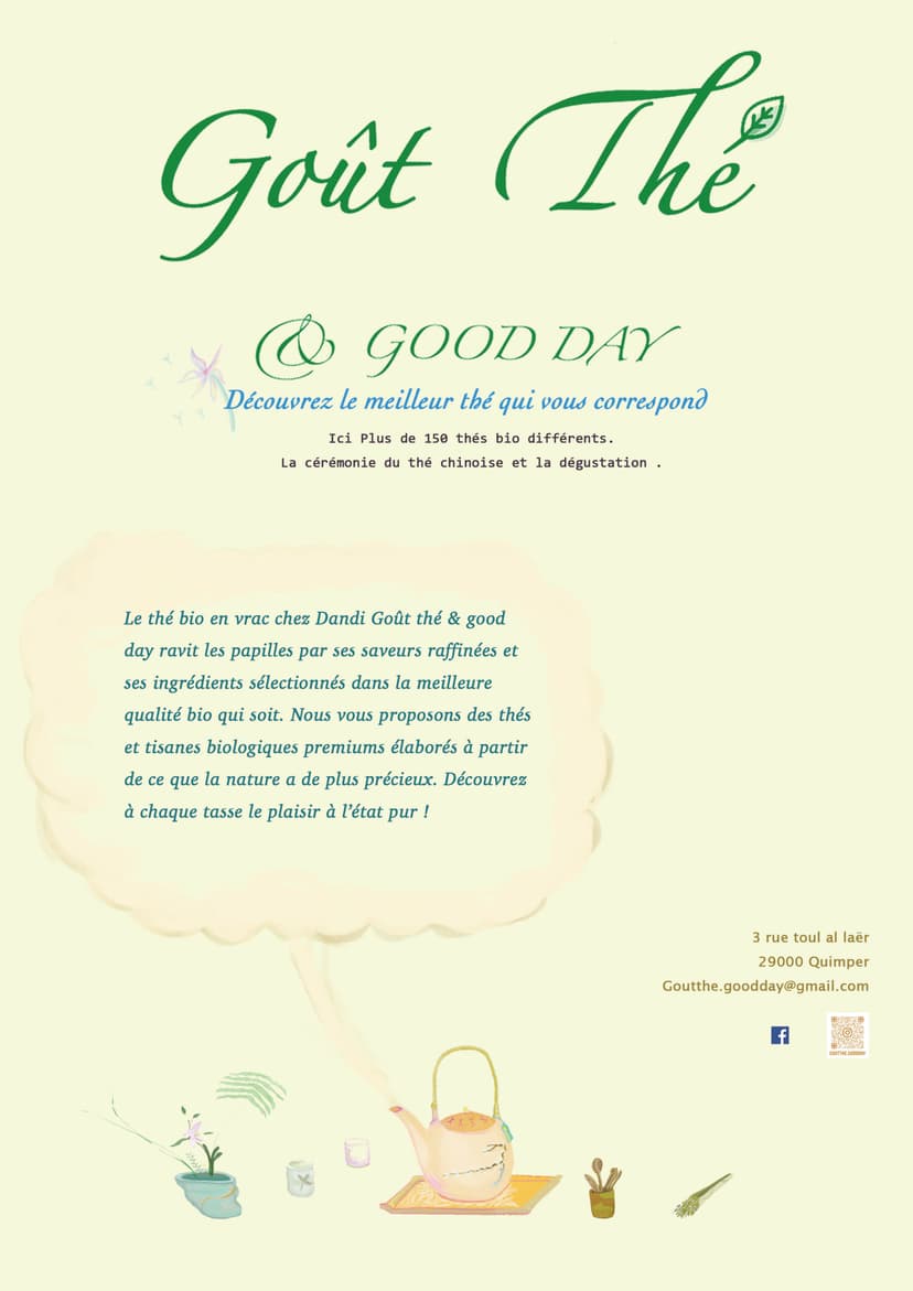 Photo de mise en avant de Goût thé & good day