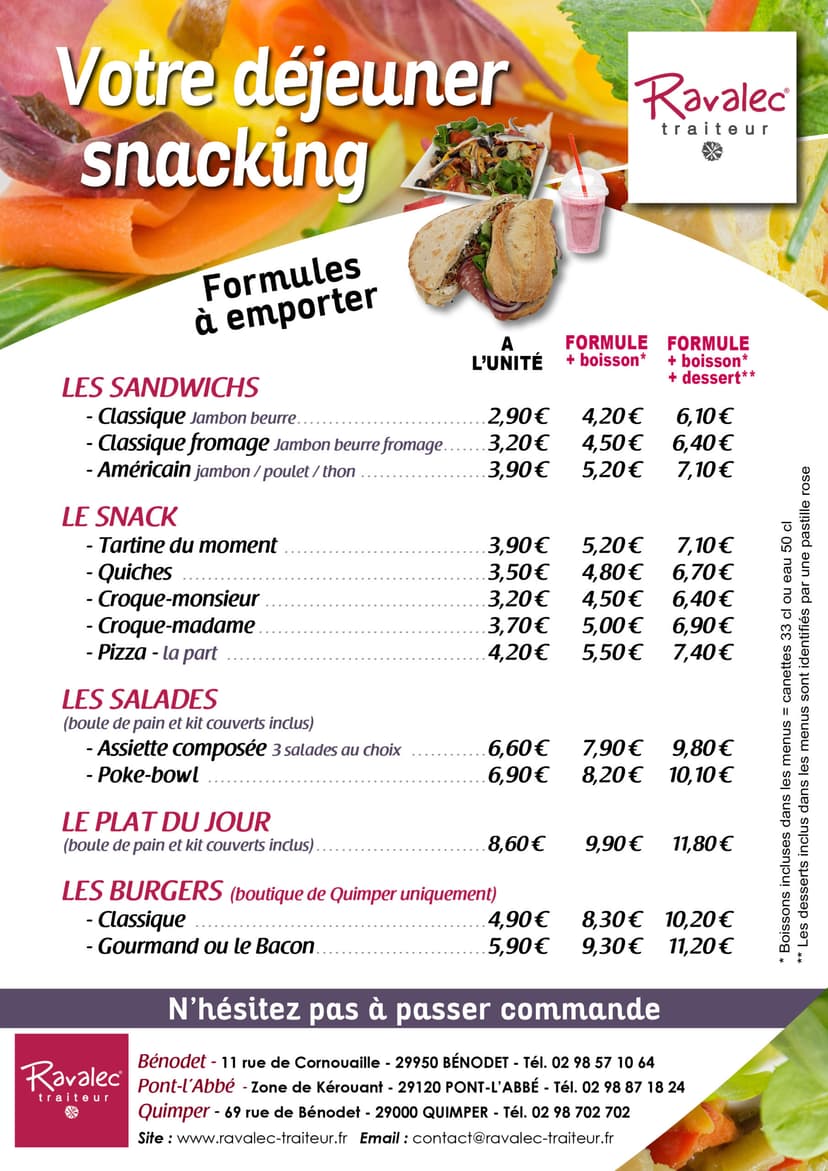 Photo de mise en avant de Ravalec Traiteur