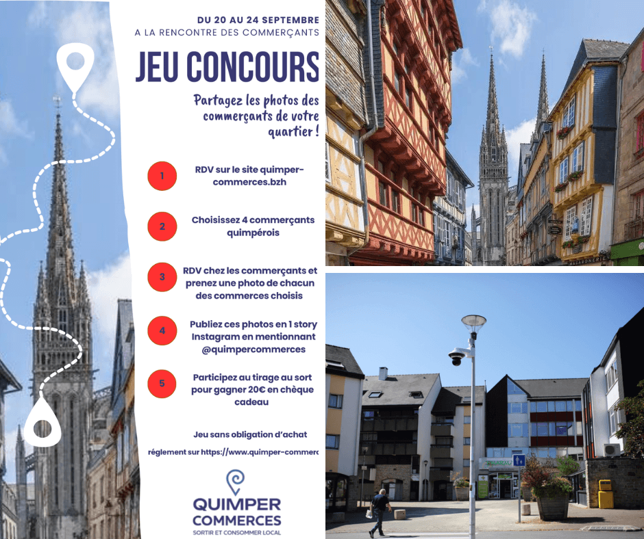 Bleu plage Montage simple Publication Facebook jeu concours